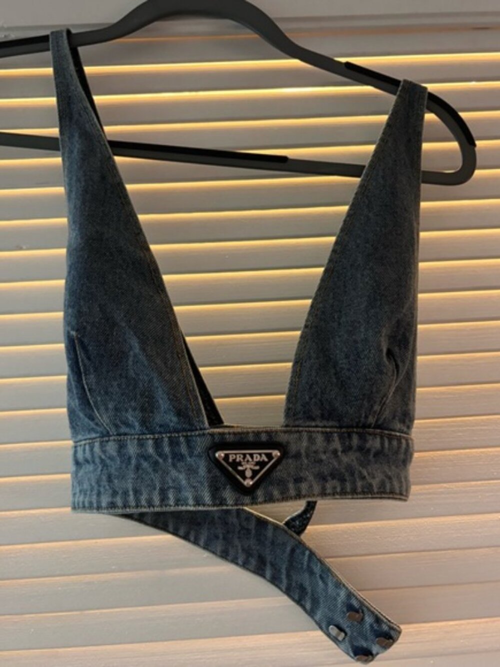 Prada demin top